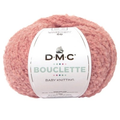 Włóczka DMC BOUCLETTE 50g 04 róż bukle