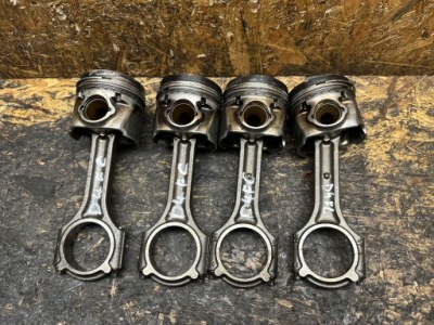 Поршень + шатун kia hyundai 1.4 crdi d4fc фото №1