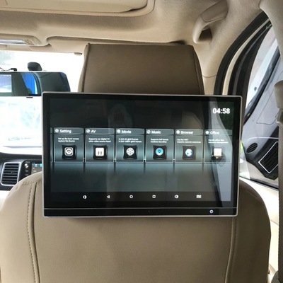 12,5-calowy monitor zagłówkowy z systemem Android IPS Tablet z ekranem dotykowym 4K HD dla BMW X7