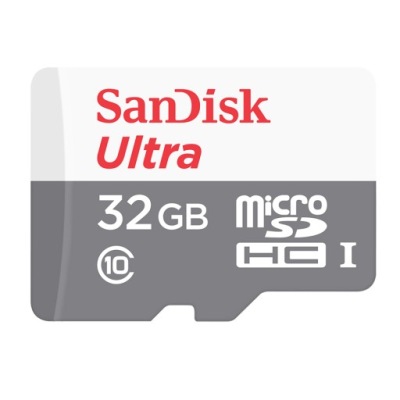 KARTA PAMIĘCI SanDisk ULTRA MICROSD SDHC 32GB 100MB/S KL10 SMARTFON KAMERA