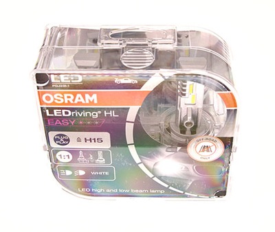 OSRAM LUZ LEDRIVING HL EASY H15 DIODO LUMINOSO LED (NO HAY ECE)  