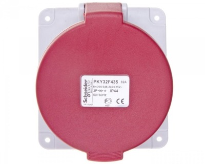 Schneider Gniazdo tablicowe 5P 32A 400V IP44 PKY32F435