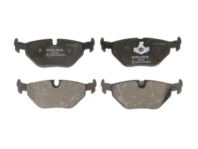 Гальмівні колодки гальмівні delphi lp555 фото №1