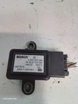N821 датчик esp range rover vogue l322 0265005248 фото №1