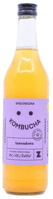 KOMBUCHA LAWENDOWA BEZGLUTENOWA BIO 500 ml - ZAKWA