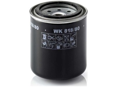 FILTRO COMBUSTIBLES MANN-FILTER WK 818/80  