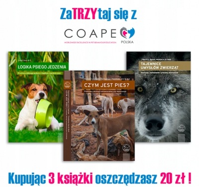 Książki COAPE - 3 KSIĄŻKI TANIEJ O 20 ZŁ!