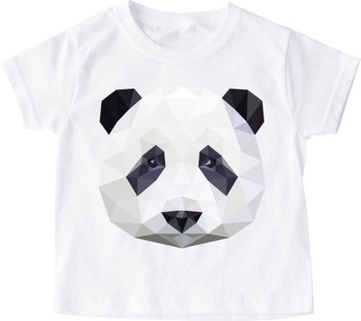 T-shirt koszulka dziecięca z pandą roz 140