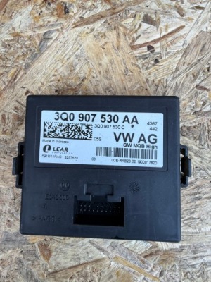 Модуль блок керування шлюз skoda scala 3q0907530aa фото №1
