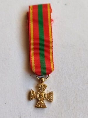 Croix Du Combattant Volontaire 1939 - 1945 - miniatura - Francja