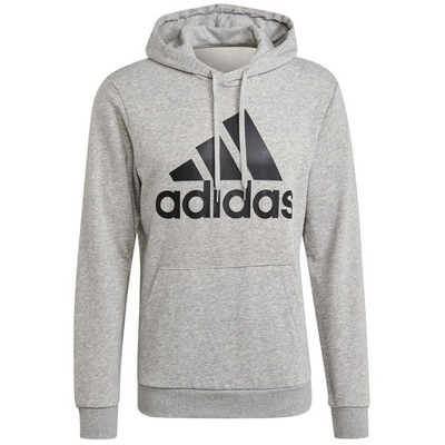 Bluza męska adidas Essentials Hoodie szara GK9541 S