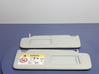 Skoda fabia iii захист сонцезахисні козирки kpl фото №1