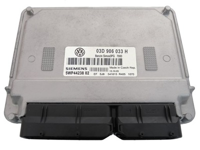 KOMPIUTERIS ECU VW FOX 1.2 03D906033H 5WP44238 02 