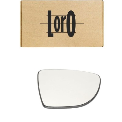 Стекло вкладыш зеркало правое выпуклое renault captur i clio iv zoe 2012- фото №1