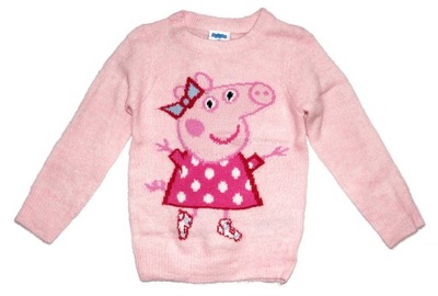 Sweter 104, Świnka Peppa Pig sweterek