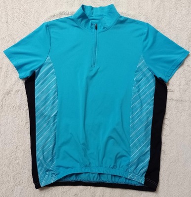 koszulka rowerowa męska Shamp XL 54 niebiesko czarna