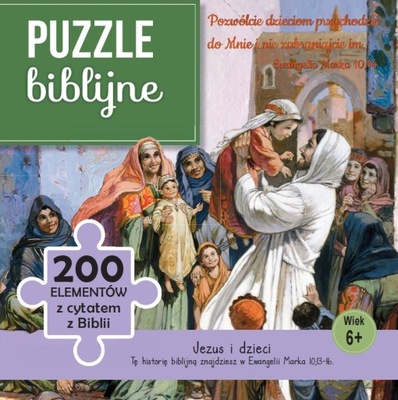 Puzzle biblijne - Jezus i dzieci