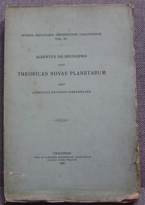 WOJCIECH BRUDZEWSKI -THEORICAS NOVAS PLANETARUM