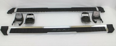 Ford f150 15- накладки порогові пороги бічний хром фото №1