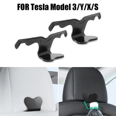 PARA TESLA MODELO 3/Y/X/S 2 PIEZAS COCHES BARRA DE REMOLQUE AL ASIENTO PRZECHOWYWANIA  