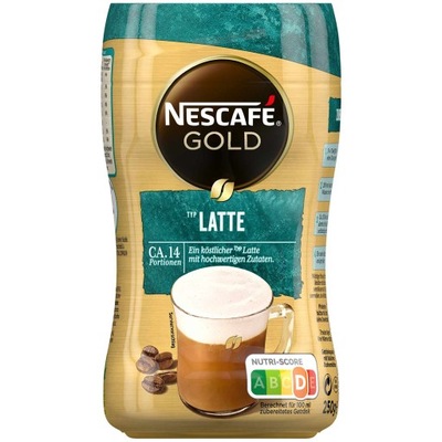 Kawa Cappuccino Nescafe Latte 250 g z Niemiec