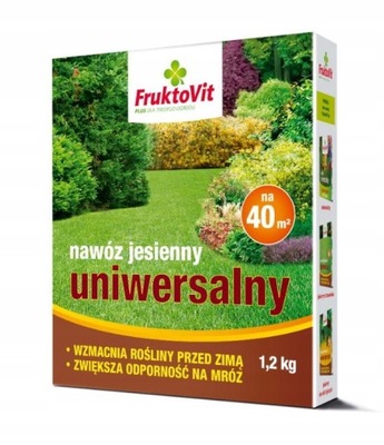 FRUKTOVIT JESIENNY NAWÓZ UNIWERSALNY 1,2KG OGRÓD