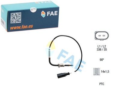 SENSOR TEMPERATURA GASES DE ESCAPE AUDI A4 ALLROAD B8 A4 B7 A4 B8 A5 A6  