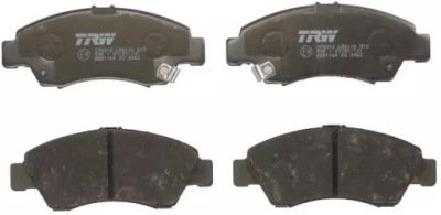Trw gdb1164 набір гальмівних колодок гальмівних, гальма дискові фото №1