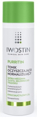 IWOSTIN PURRITIN TONIK OCZYSZCZAJĄCY na TRĄDZIK