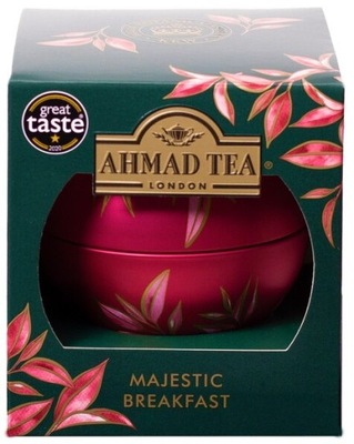 Ahmad Tea Kew bombka Majestic Breakfast 25g