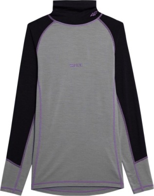 BLUZA POLAROWA DAMSKA 4FAW23UFLEF027 4F M