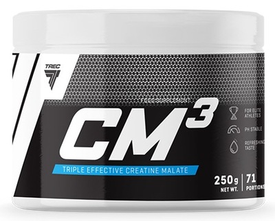 TREC CM3 POWDER 250g JABŁCZAN KREATYNA T.C.M TCM