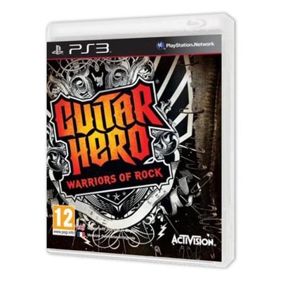 GUITAR HERO WARRIORS OF ROCK NOWA PS3