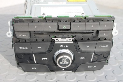 Радио проигрыватель cd aux honda civic ix 11-17 фото №1