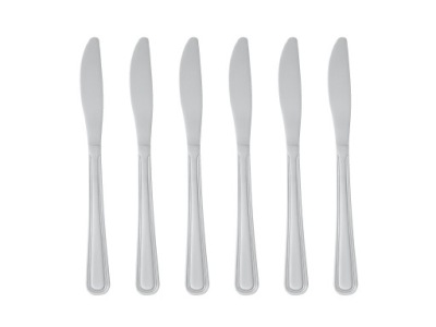 NÓŻ STOŁOWY ZESTAW 6 SZTUK STAL 18/0 KITCHEN LINE
