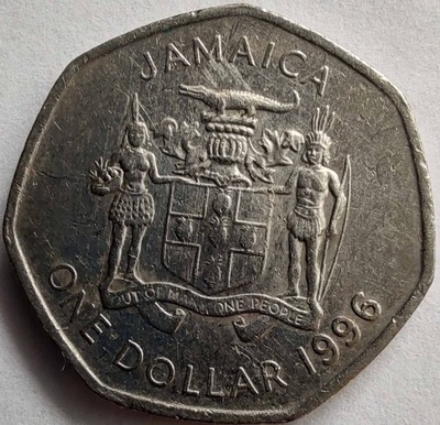 2011 - Jamajka 1 dolar, 1996