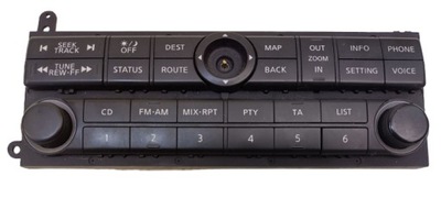 Nissan pathfinder r51 navara d40 панель управление радио навигации фото №1