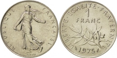 1 frank ( 1975 ) Francja - obiegowe