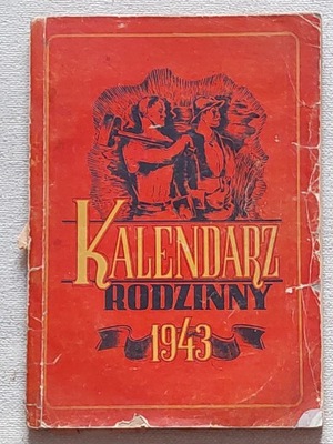 Kalendarz rodzinny 1943