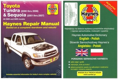 TOYOTA TUNDRA & SEQUOIA (2000-2007) MANUAL REPARACIÓN HAYNES +GRATIS 24H  