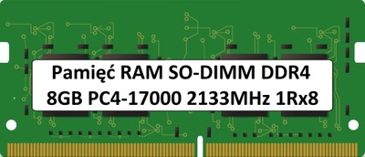 Pamięć RAM SO-DIMM DDR4 8GB Fujitsu ESPRIMO Q957