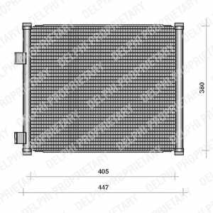 AUŠINTUVAS KONDICIONAVIMO DELPHI TSP0225111 