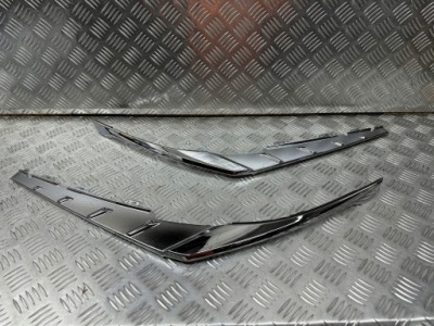 Lexus lc500 кронштейн лампы бампера накладка хром правый левый фото №1