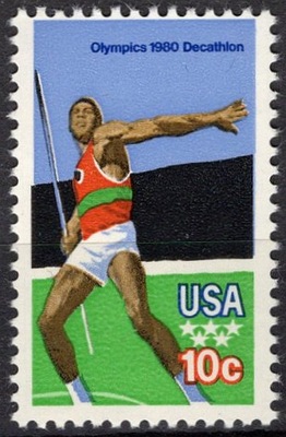 **80 USA 1395 - OLIMPIADA 1980