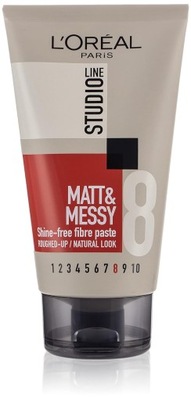 V2 L'Oréal Paris Studio Line Matt&Messy Żel do włosów 150ml