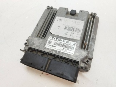 COMPUTER CONTROL UNIT ENGINE AUDI A6 C7 A7 3.0 TDI 4G0907311G 0281017970  