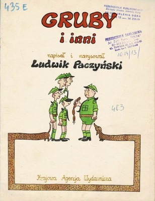 Gruby i inni Ludwik Paczyński