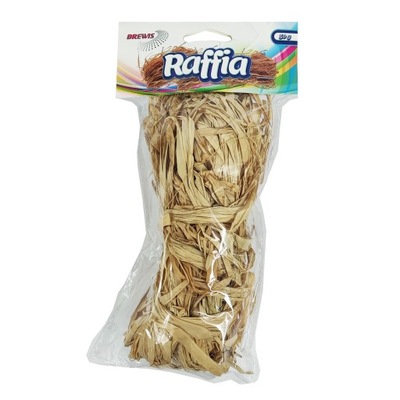 RAFFIA NATURALNA DEKORACYJNA RA1 50G BREWIS