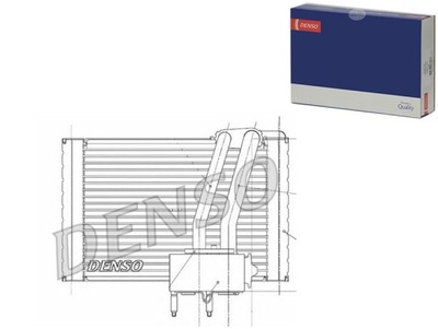 Denso dev07005 випарник, електропроводка кондиціонера фото №1