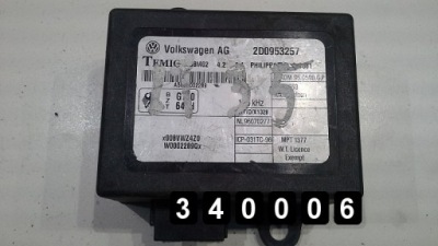 1998 vw lt35 реле 2d0953257 фото №1